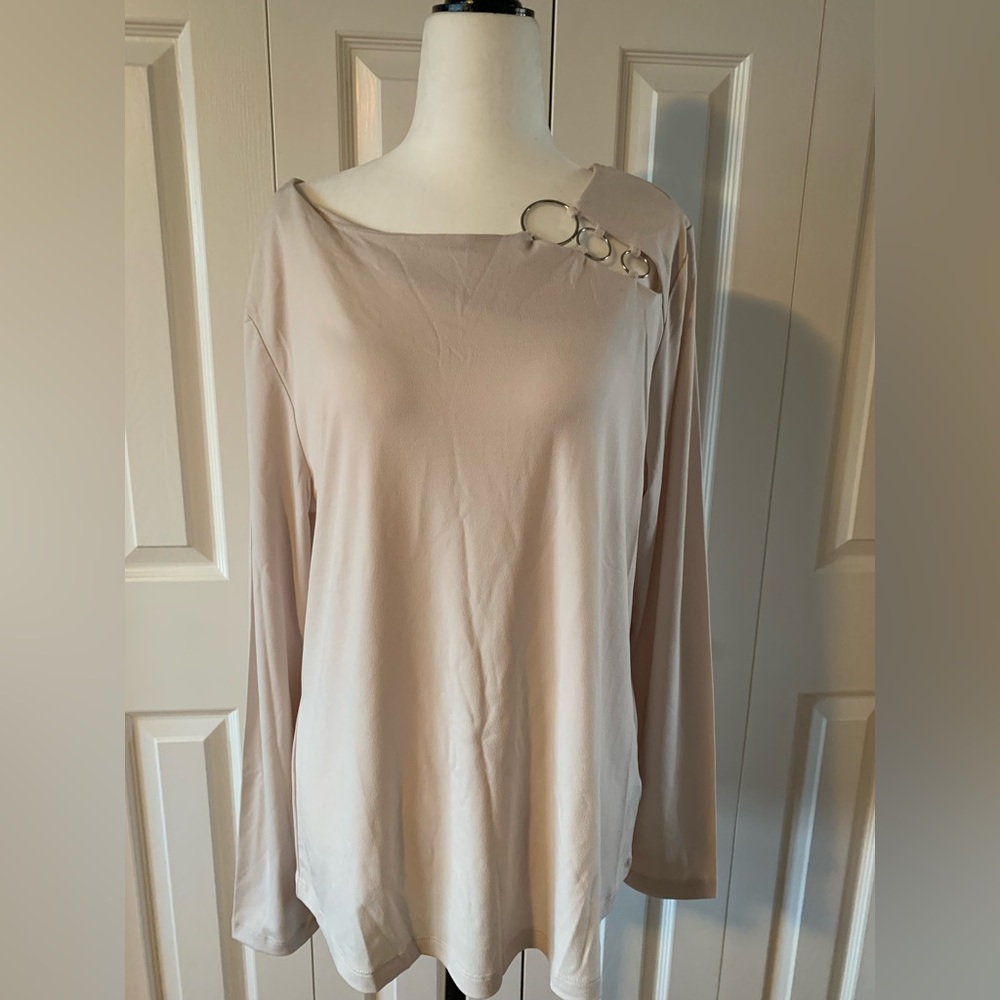 New with tags - cream blouse